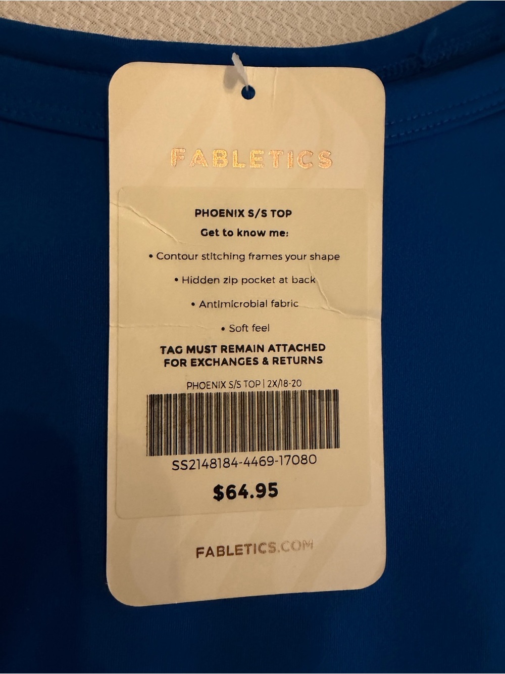 Fabletics Phoenix Top 2X